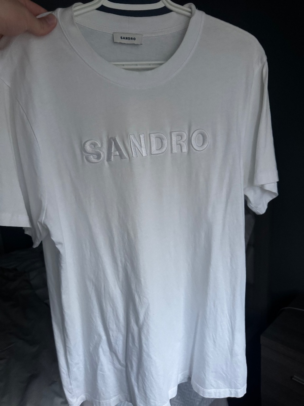 Sandro embroided logo T-Shirt